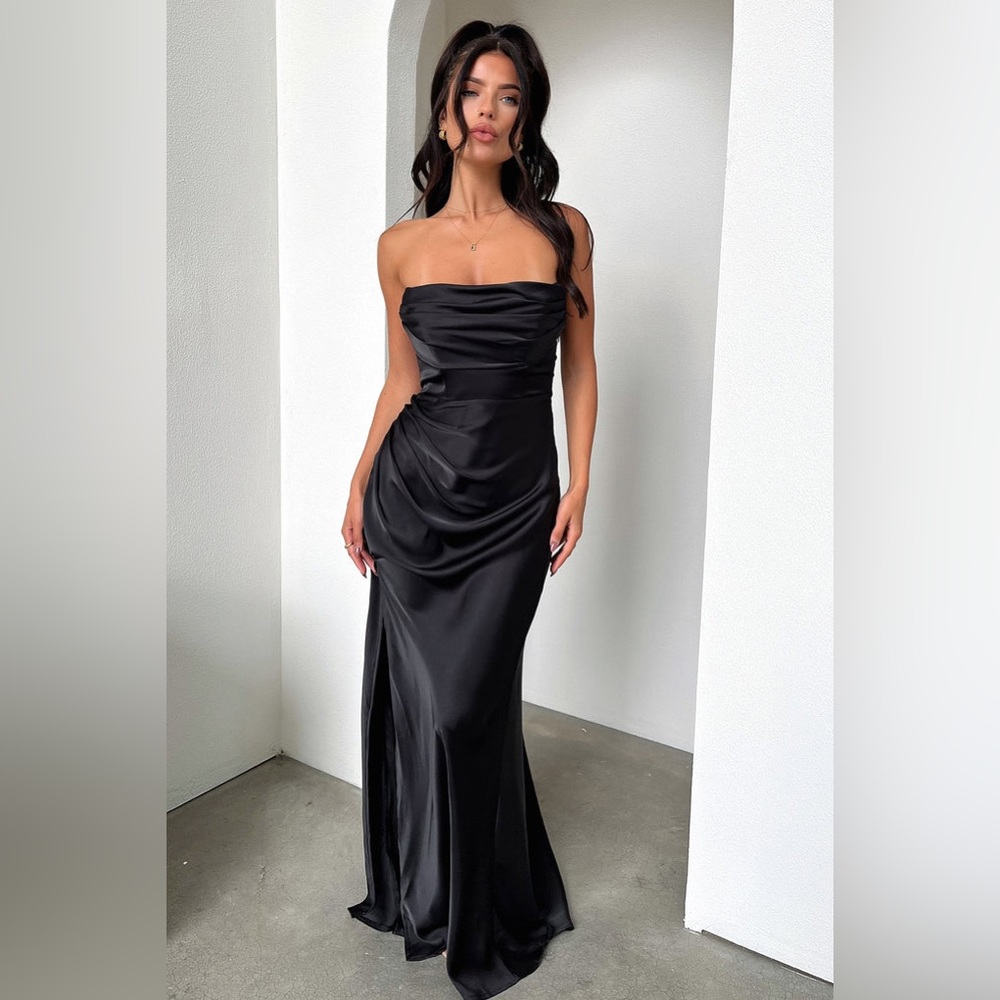 LOLA MAXI DRESS - BLACK - That’s So Fetch